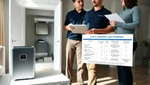 air scrubber vs air purifier