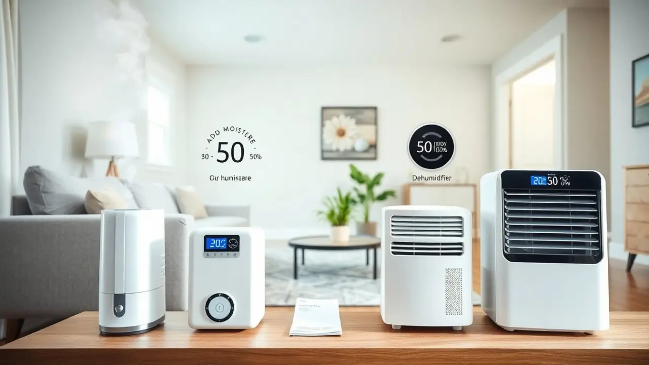 humidifier vs dehumidifier