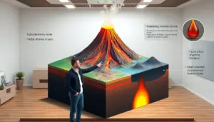 how do volcanoes form