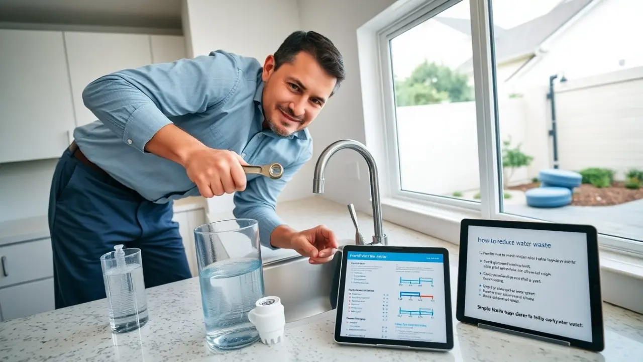 how to reduce water waste